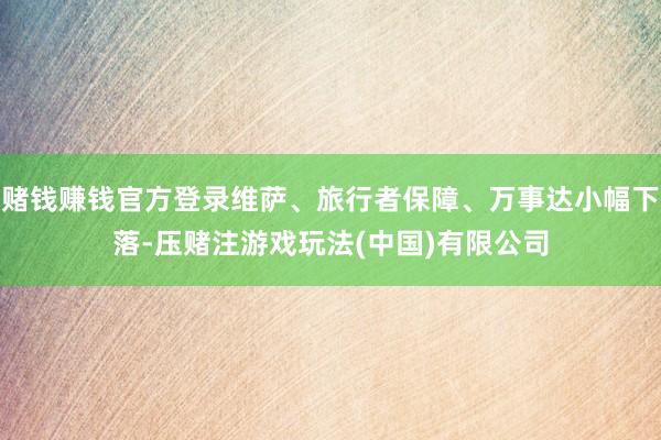 赌钱赚钱官方登录维萨、旅行者保障、万事达小幅下落-压赌注游戏玩法(中国)有限公司